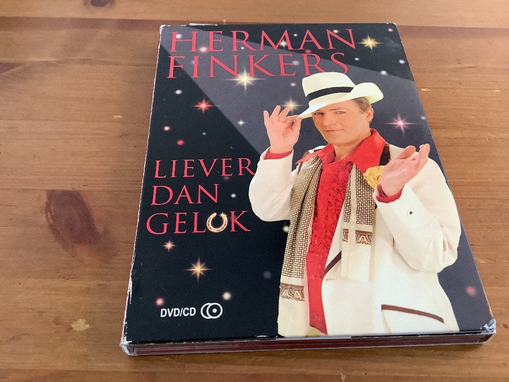Herman Finkers: Liever dan Geluk, cd & dvd, Cd's en Dvd's, Cd's | Nederlandstalig, Ophalen of Verzenden, Gebruikt, Cabaret of Kleinkunst