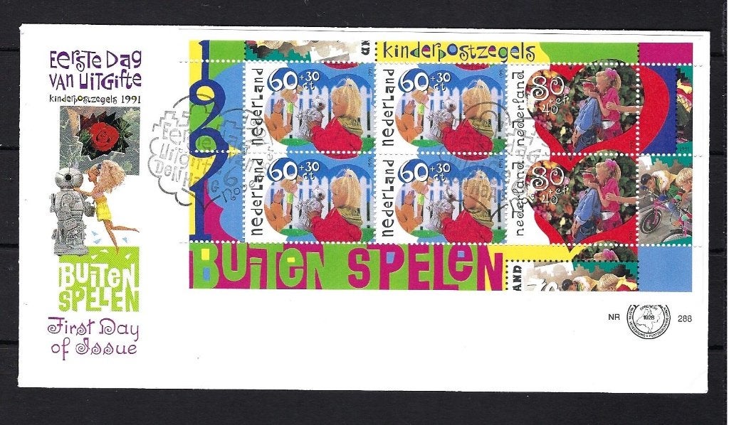 FDC NVPH E288a onbeschreven, Ophalen of Verzenden, Onbeschreven, Nederland