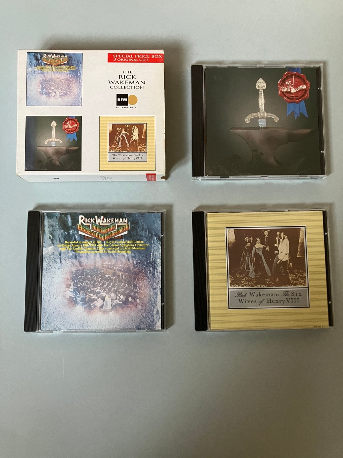The Rick Wakeman collection, Ophalen of Verzenden, Zo goed als nieuw, Poprock