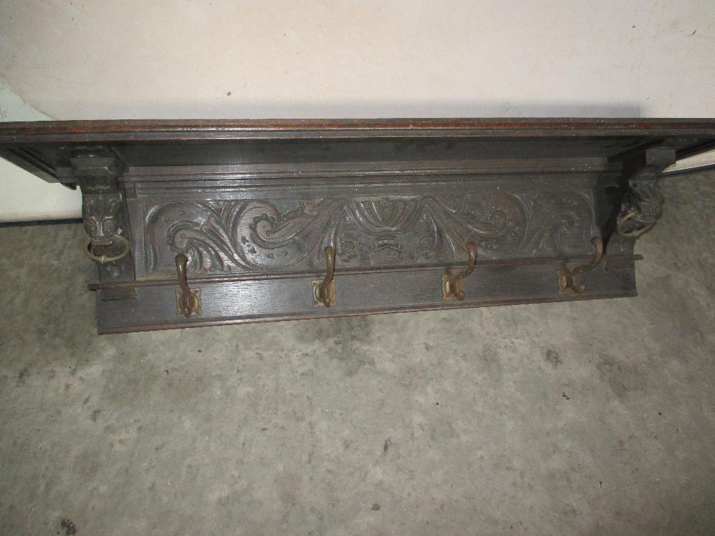 oude antieke kapstok, Huis en Inrichting, Woonaccessoires | Kapstokken, Gebruikt, Minder dan 100 cm, Hout, Ophalen