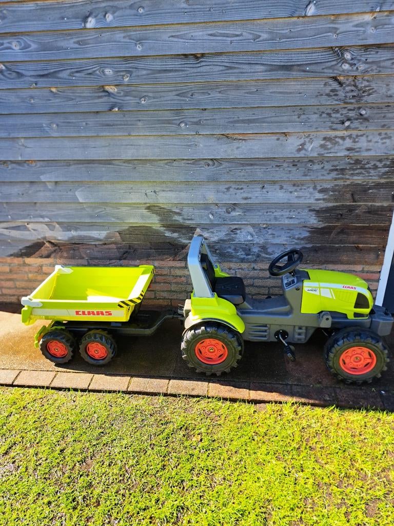 Claas 640 traptrekker met kipper!, Ophalen, Zo goed als nieuw, Overige merken