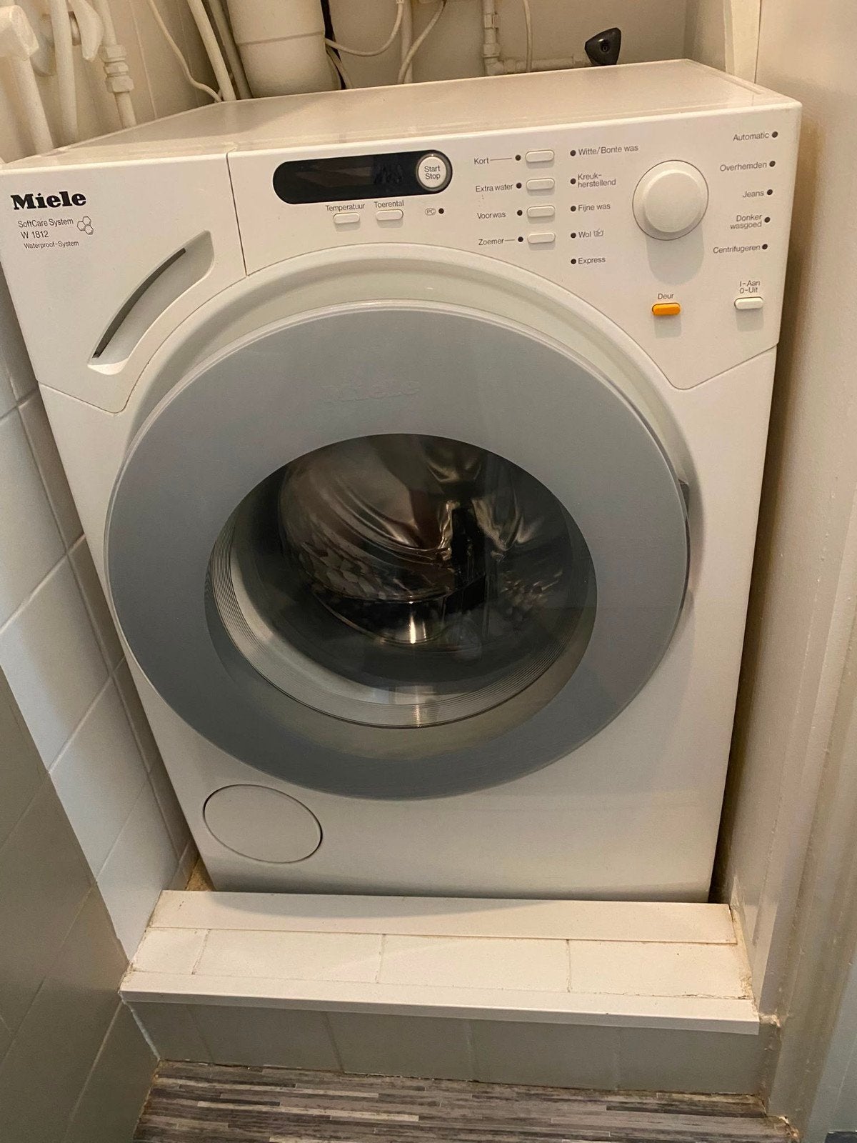Miele wasmachine!, Ophalen of Verzenden, Zo goed als nieuw, 85 tot 90 cm, 1200 tot 1600 toeren