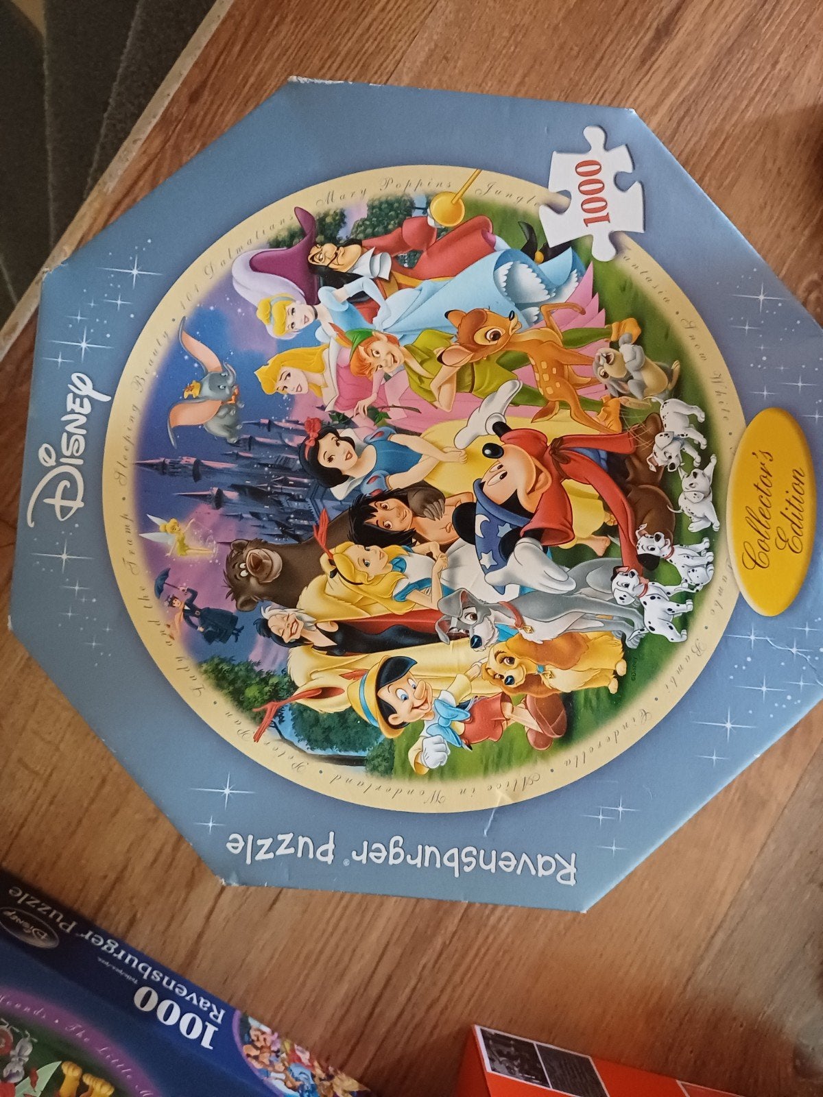 Disney Legpuzzel 1000 stukjes Collector's Editio, Ophalen of Verzenden, 500 t/m 1500 stukjes, Gebruikt, Legpuzzel