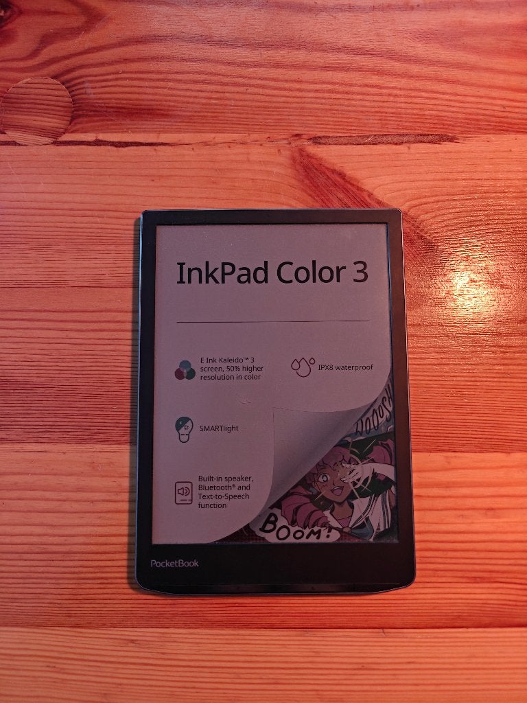 Pocketbook Inkpad Color 3, 8 inch, Ophalen of Verzenden, Zo goed als nieuw, Touchscreen