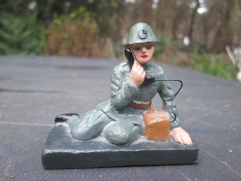 lineol elastolin durso MB vele speelgoed soldaatjes, Ophalen of Verzenden, Landmacht, Nederland
