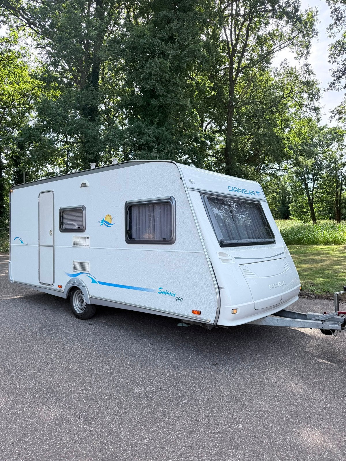Nette Caravelair 500 Caravan met stapelbed !, Dwarsbed, Bedrijf, Treinzit, Caravelair