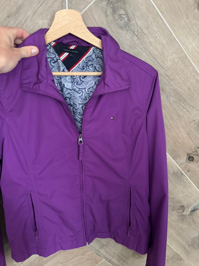 Tommy Hilfiger dames jasje - paars - maat M, Ophalen, Gedragen, Maat 38/40 (M), Paars
