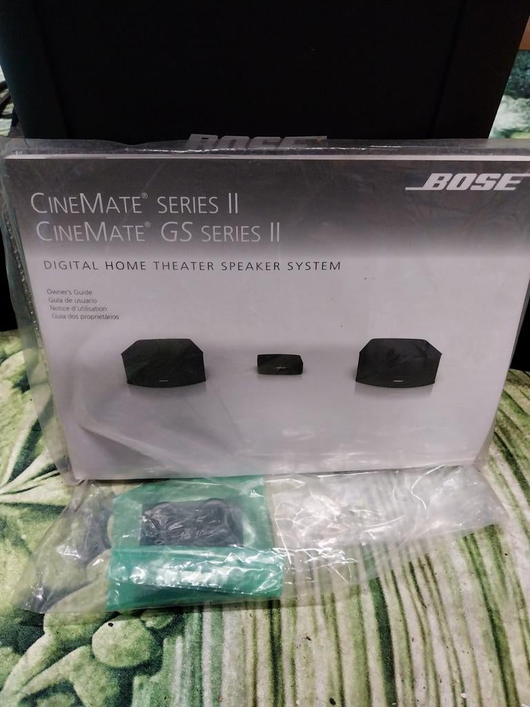 Bose CineMate Series II Digital Home Theater Speaker System, Ophalen of Verzenden, Gebruikt, 2.1-systeem, Overige merken