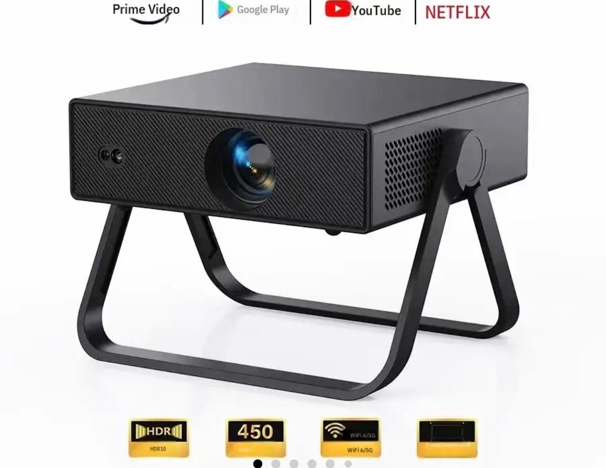 B11 Slimme Full HD Projector met Wi-Fi & Bluetooth 5.0, Ophalen of Verzenden, Nieuw, Full HD (1080)