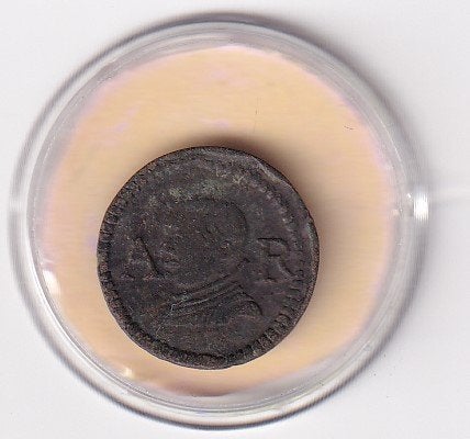 Spanje Barcelona Ardite  Felipe 4         1653, Postzegels en Munten, Verzenden, Overige landen, Losse munt