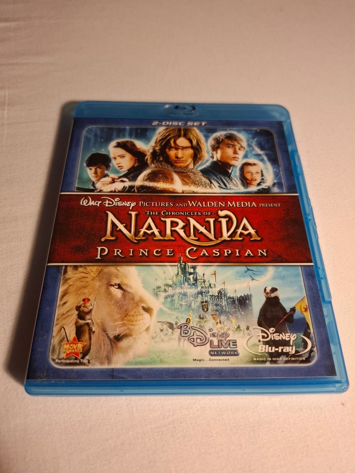 The Chronicles Of Narnia Prince Caspian (regio A), Ophalen of Verzenden, Zo goed als nieuw, Engels, Engels