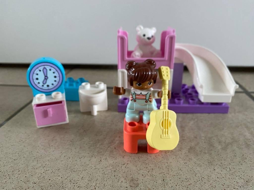 Duplo slaapkamer - nummer 10926 (inclusief glijbaan), Ophalen, Zo goed als nieuw, Duplo, Complete set