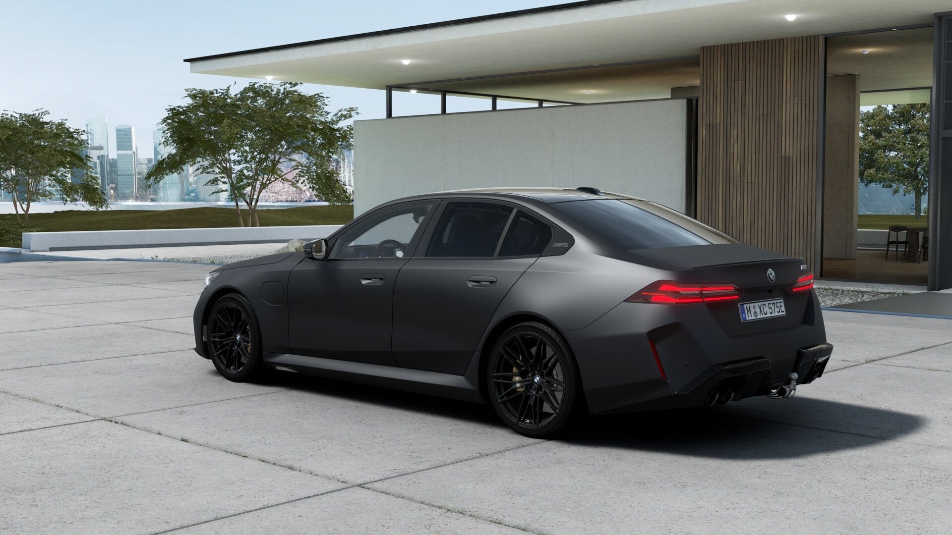 BMW M5 Automaat / M Drive Professional / Panoramadak / Trekh, Auto's, Automaat, Dealer onderhouden, 4395 cc, Leder
