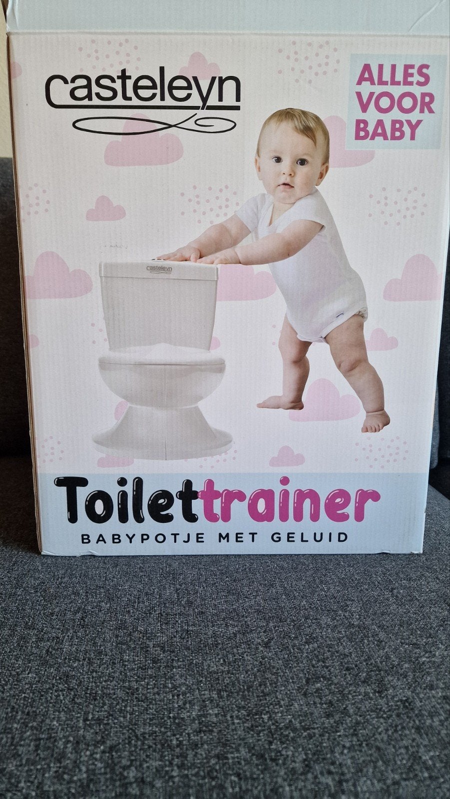 Casteleyn Kinder Toilet Trainer - Baby Potje met Geluid, Ophalen of Verzenden, Zo goed als nieuw