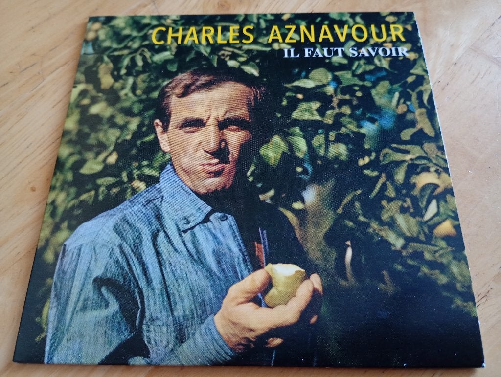 CD Charles Aznavour - Il Faut Savoir, Verzenden, Zo goed als nieuw, Chanson