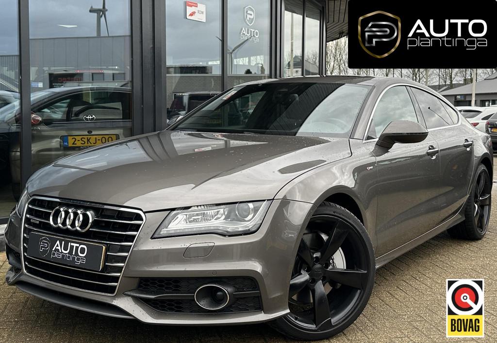 Audi A7 Sportback 3.0 TFSI quattro Pro Line S 310PK | BOMVOL, Euro 5, Gebruikt, Zwart, 2995 cc