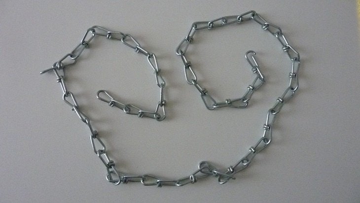 Nieuwe metalen ketting - 100 cm, Ophalen, Nieuw