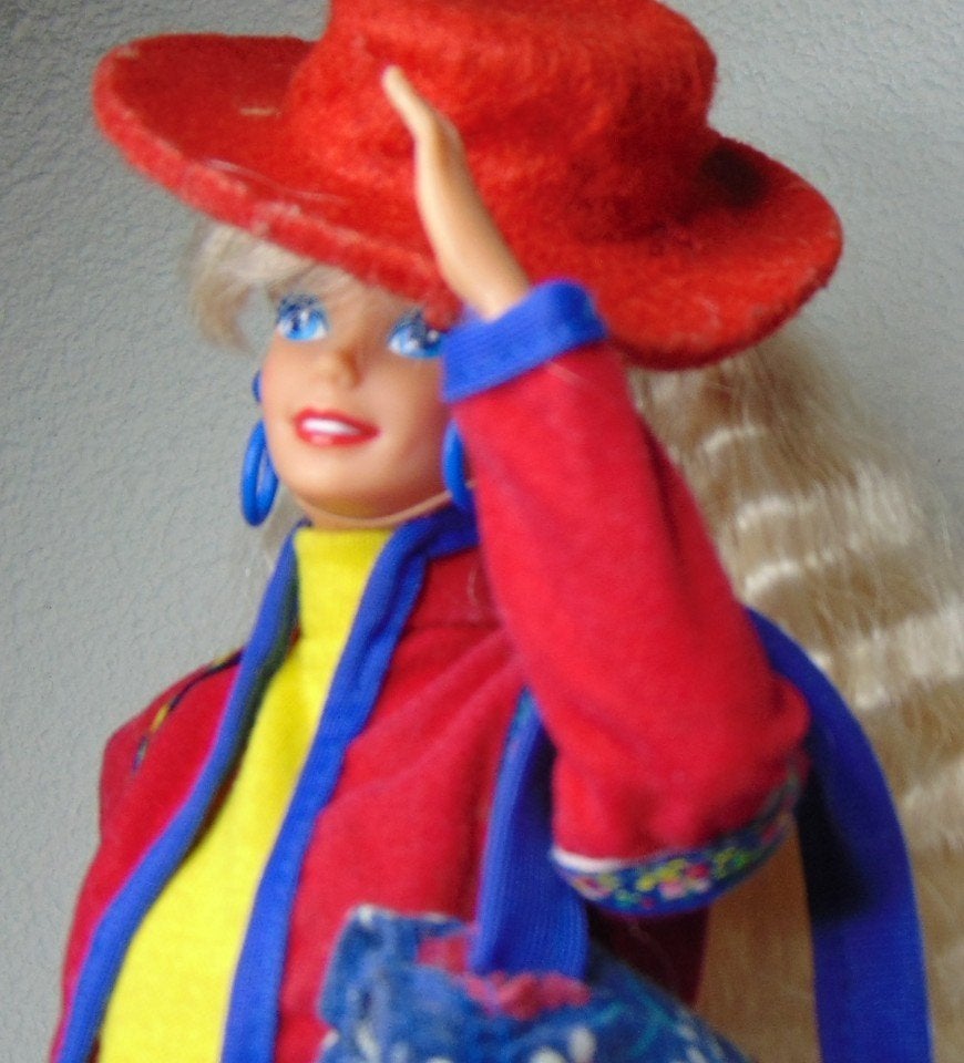 Mattel United Colors of Benetton Barbie, Ophalen of Verzenden, Gebruikt, Pop