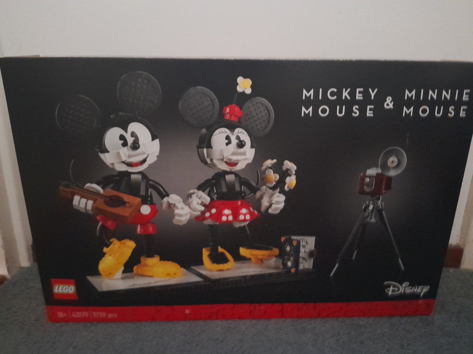 Lego Disney Mickey Mouse & Minnie Mouse 43179 NIEUW, Lego, Nieuw, Ophalen of Verzenden, Disney
