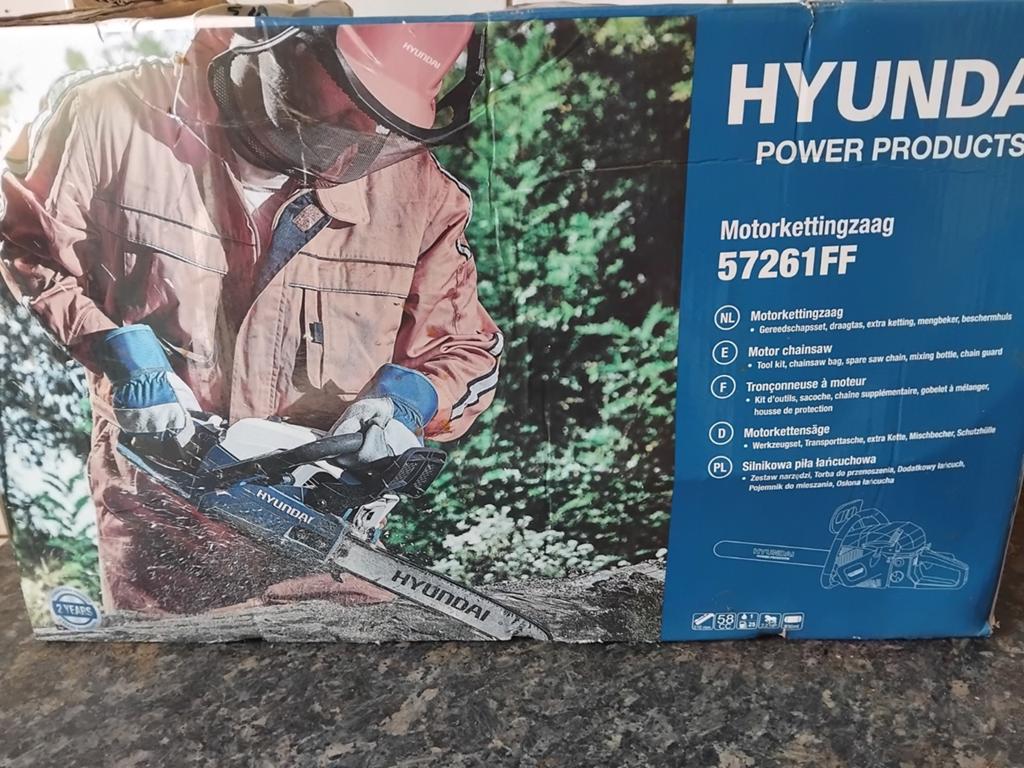 Hyunda motorkettingzaag, Cirkelzaag, 70 mm of meer, Nieuw, Ophalen of Verzenden
