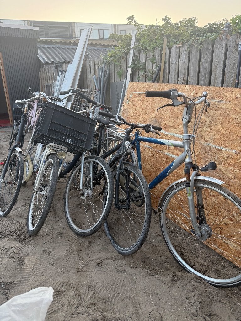 Partij opknap fietsen, Fietsen en Brommers, Fietsen | Dames | Damesfietsen, Ophalen, Gebruikt, Gazelle