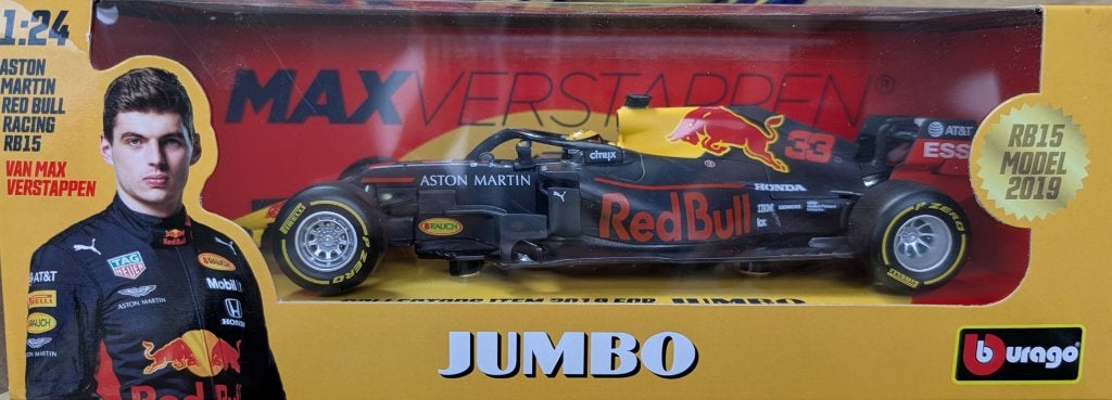 Jumbo Red Bull RB15  1:24 MOdel 2019, Auto, Groter dan 1:32, Nieuw, Ophalen