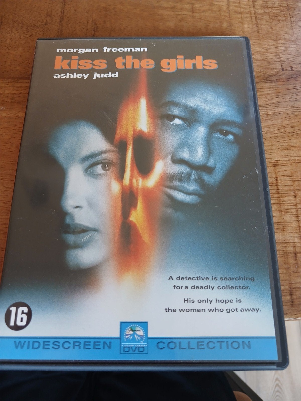 Kiss the Girls DVD - Spannende thriller met Morgan Freeman, Psychologische thriller, Gebruikt, Ophalen of Verzenden, Spaans