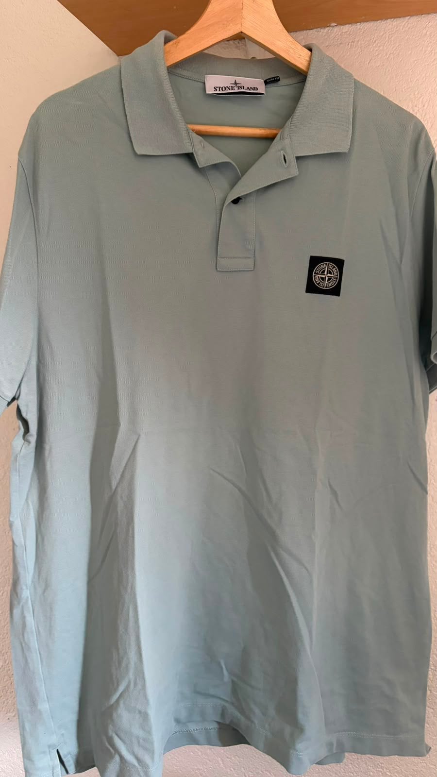 Stone Island polo maat xxl origineel, Ophalen, Zo goed als nieuw, Maat 56/58 (XL), Blauw
