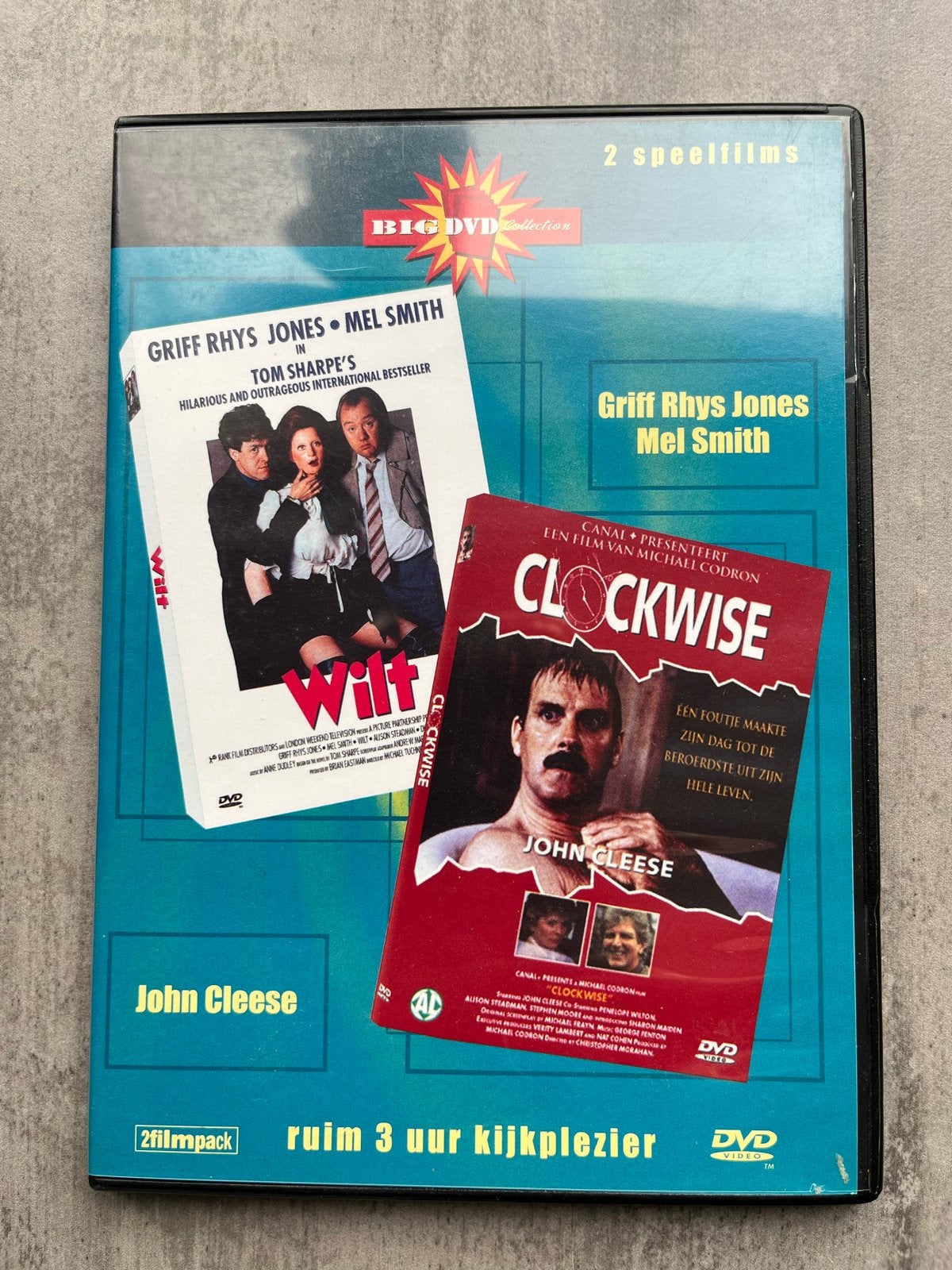 Wilt / Clockwise - 2 speelfilms DVD - John Cleese, Nederlands, Ophalen of Verzenden, Vanaf 12 jaar, Inclusief doosje