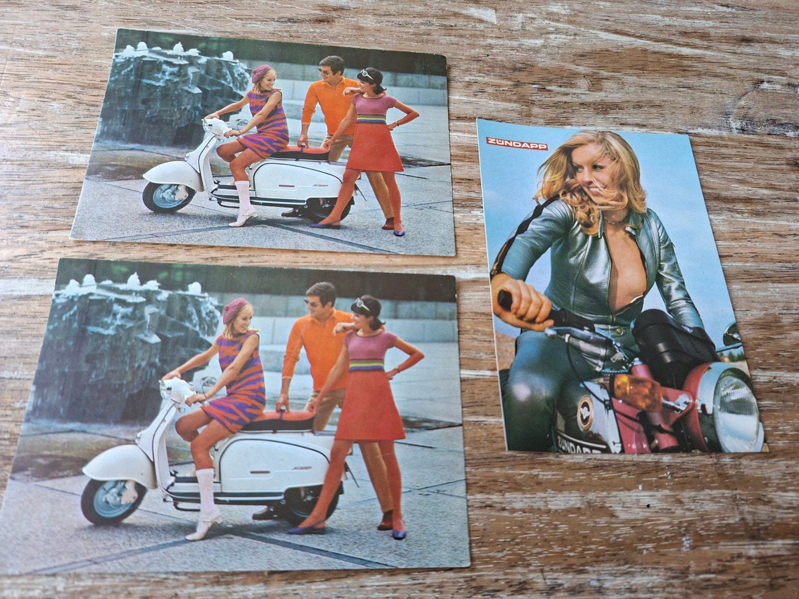 Zundapp ansichtkaarten origineel, Fietsen en Brommers, Ophalen of Verzenden, Nieuw, Overige typen