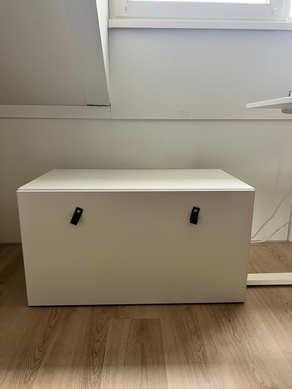 IKEA SMASTAD speelgoedkist - Wit, Ophalen, Overige materialen, 50 tot 100 cm, Zo goed als nieuw