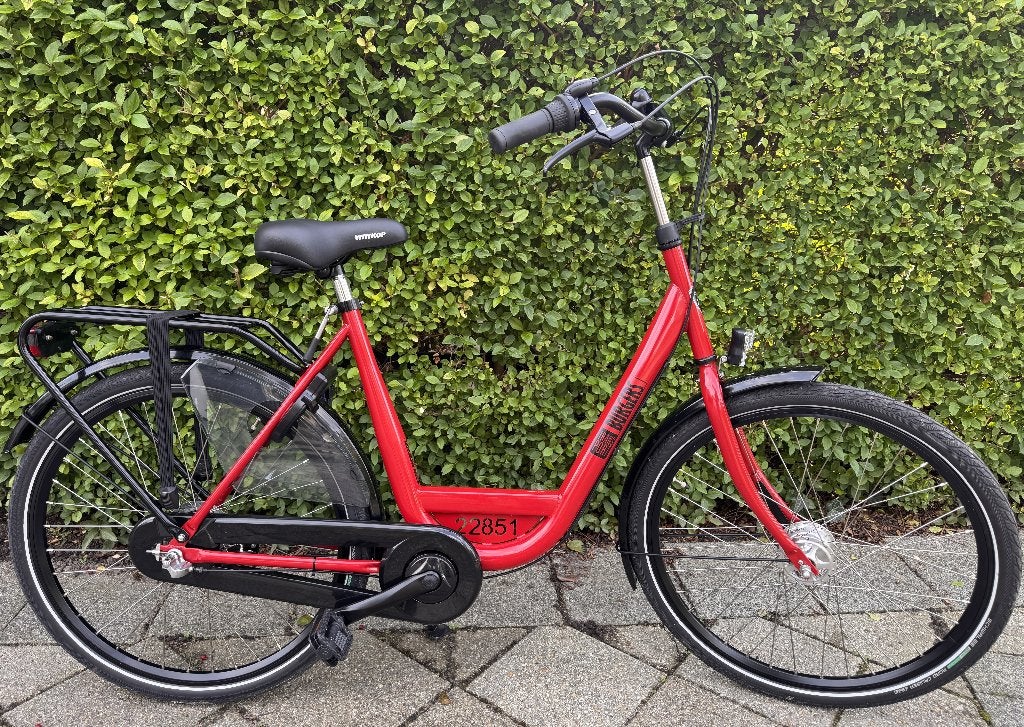 Burgers Bedrijfsfiets 26 inch 3 versnellingen in nieuw staat, Versnellingen, Zo goed als nieuw, 50 tot 53 cm, Trommelrem