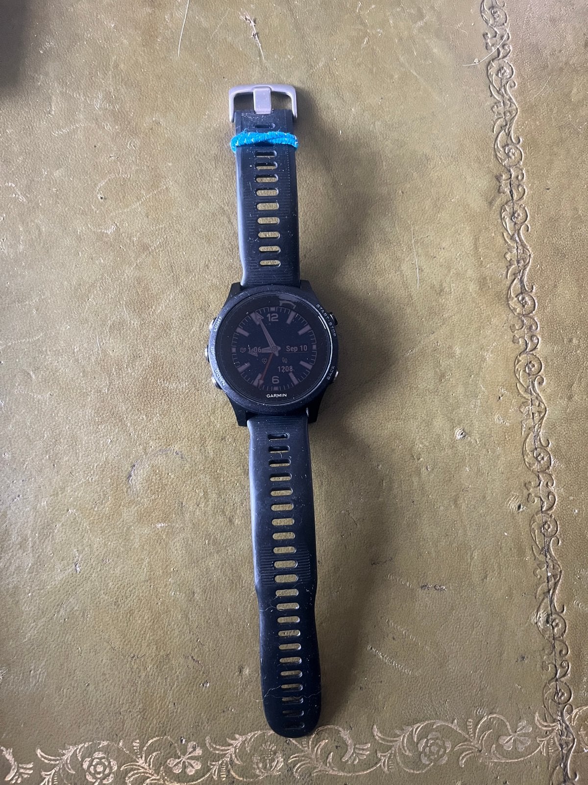 Garmin 935 forerunner incl quick release voor triathlon, Gebruikt, Zwart, IOS, Ophalen of Verzenden