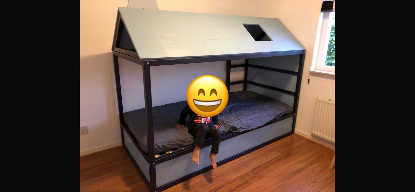 Ikea kura, Kinderen en Baby's, Kinderkamer | Stapelbedden en Hoogslapers, Ophalen of Verzenden, Hoogslaper