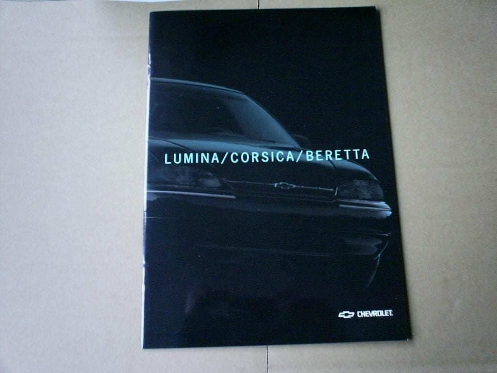 Chevrolet Lumina / Corsica / Beretta 1996 28 pag., Boeken, Verzenden, Zo goed als nieuw, Chevrolet