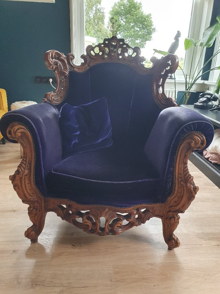 Antieke stoel, Ophalen