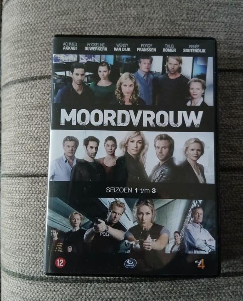 Moordvrouw Seizoen 1 t/m 3 DVD Boxset, Gebruikt, Boxset, Ophalen of Verzenden, Actie en Avontuur