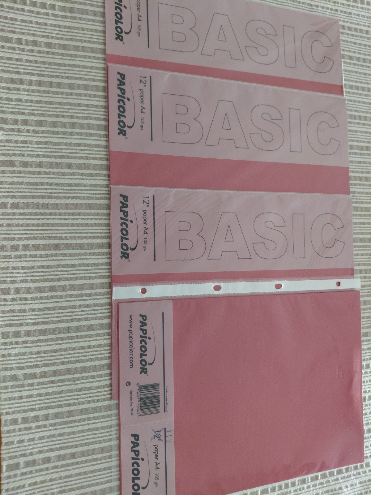 Papicolor Basic papier 105 gr. Cerise, Ophalen of Verzenden
