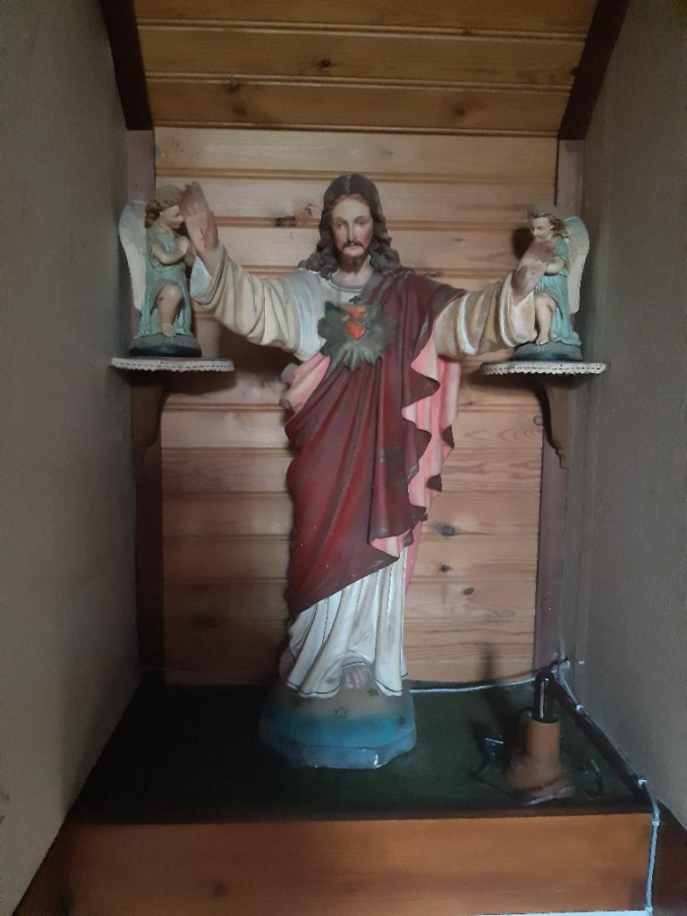 Heilig Hart beeld, Ophalen, Meerkleurig, Overige materialen, Klassiek