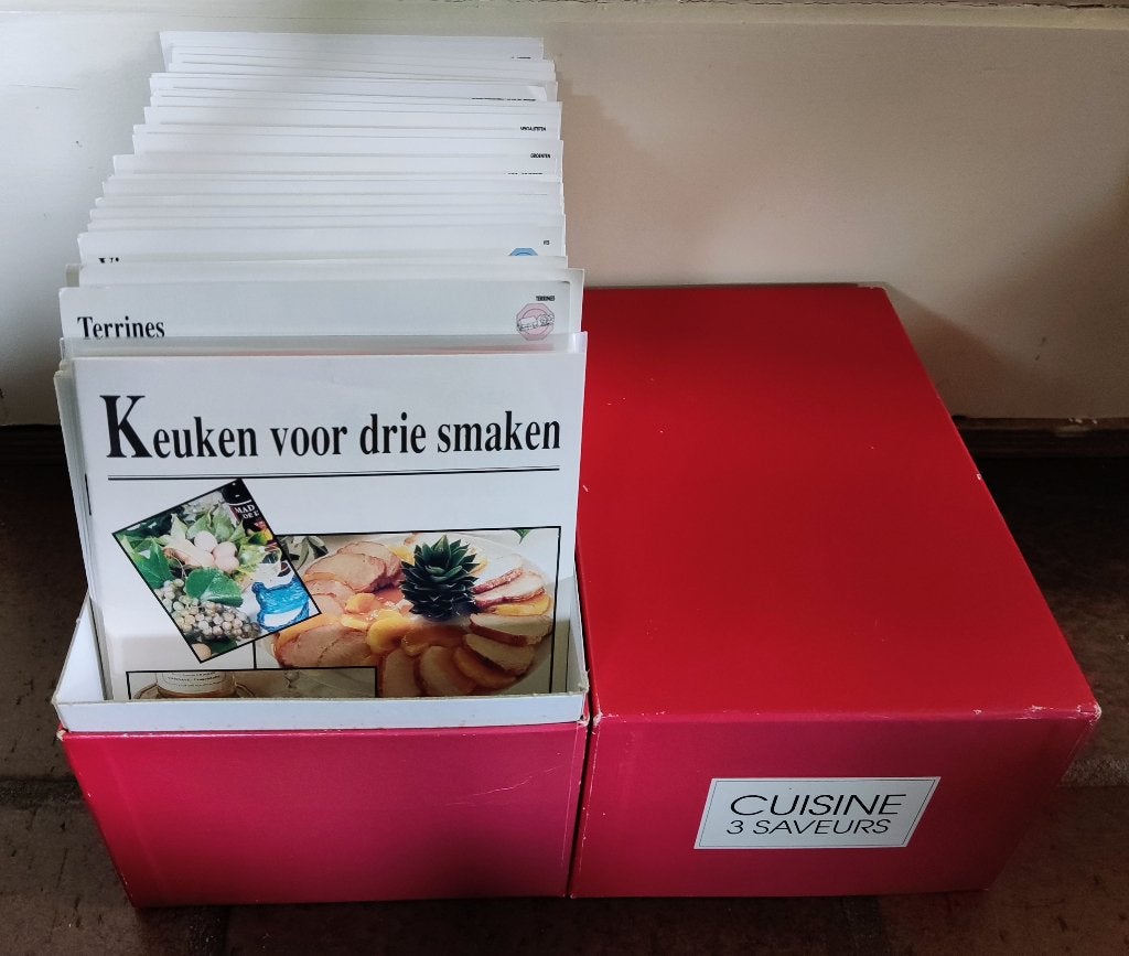 Receptenkaartenbox (1992), Ophalen of Verzenden, Zo goed als nieuw, Overige gebieden