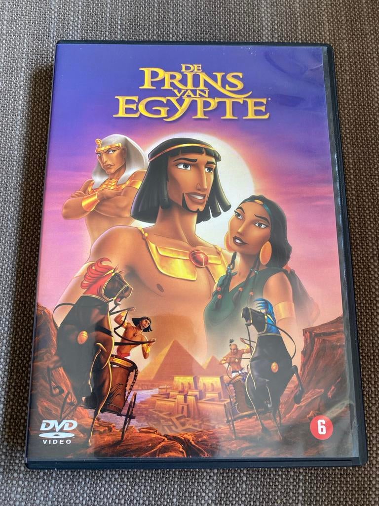 De Prins van Egypte dvd - Klassieke Tekenfilm, Cd's en Dvd's, Tekenfilm, Amerikaans, Ophalen of Verzenden, Zo goed als nieuw