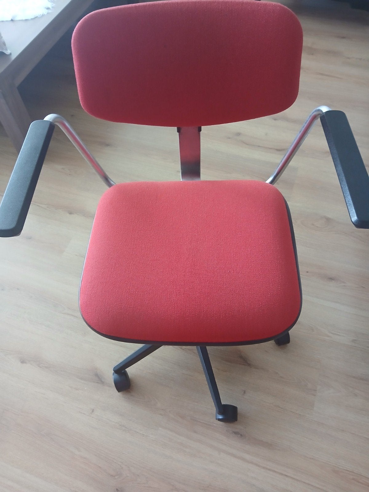 Bureau stoel, Ophalen, Zo goed als nieuw, Bureaustoel, Rood