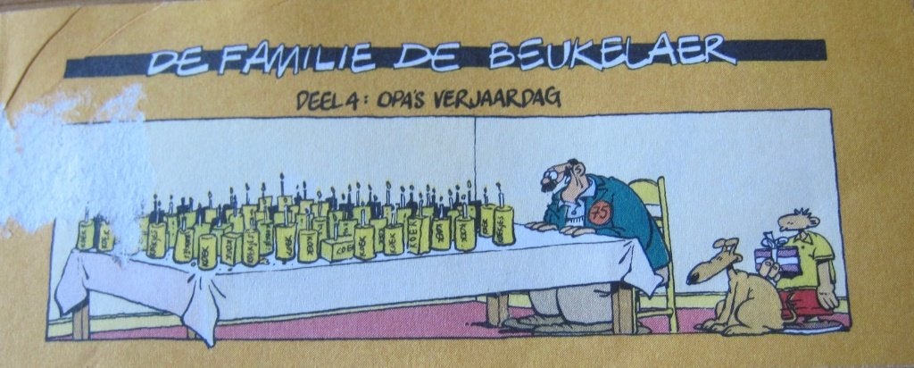 mini strip van de familie de Beukelaer - deel 4, Verzamelen, Ophalen of Verzenden, Zo goed als nieuw, Overige typen