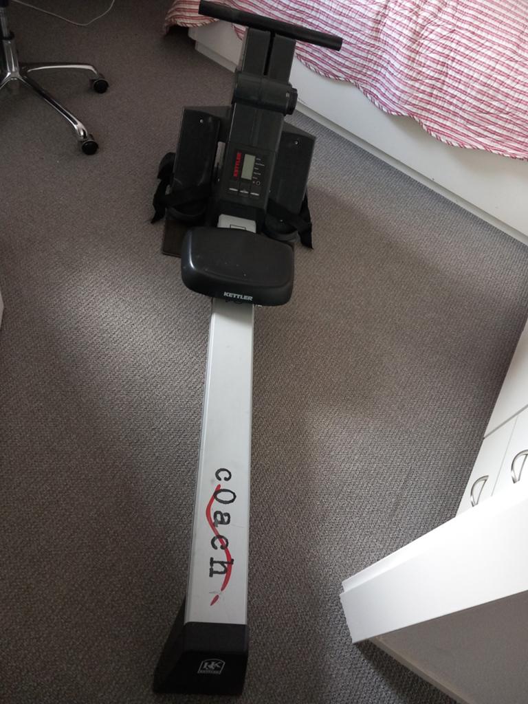 Kettler roeimachine, Ophalen, Gebruikt
