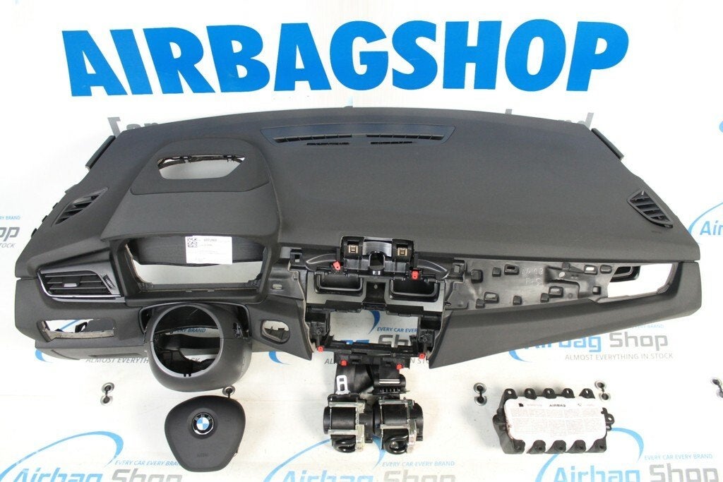 Airbag set - Dashboard zwart HUD BMW 2 F45 F46 (2013-heden), Gebruikt, Ophalen of Verzenden