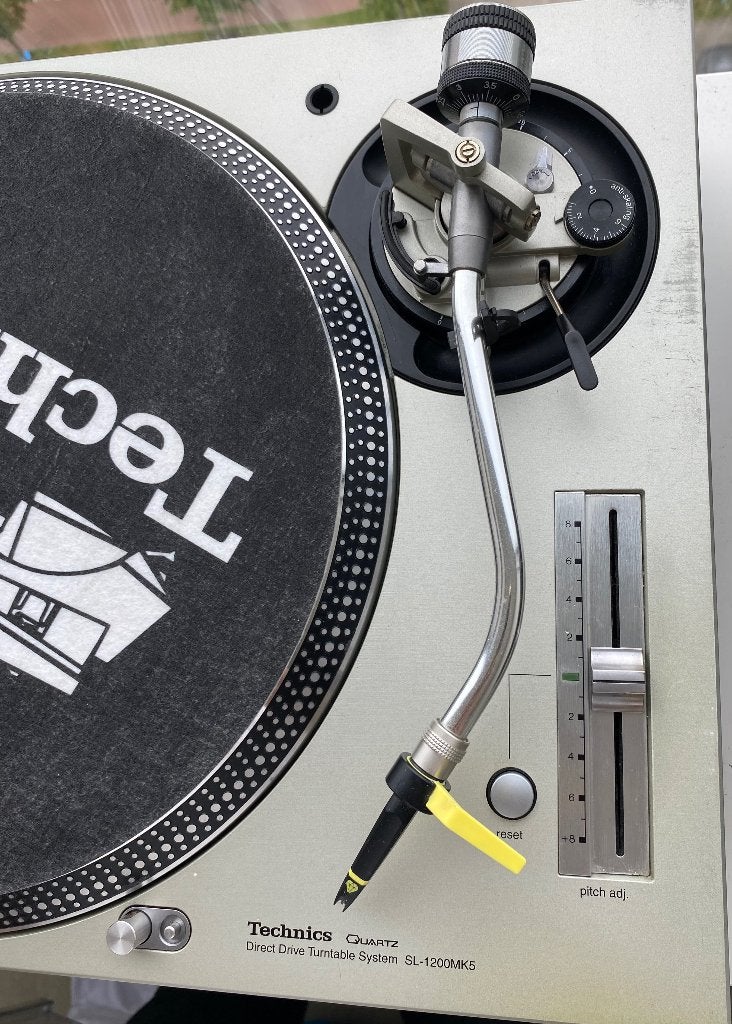 1x Technics SL-1200MK5, Ophalen, Zo goed als nieuw, Platenspeler, Technics