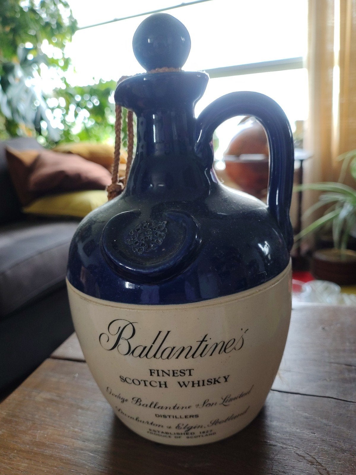 Vintage Ballantine's Whisky Kruik (Jaren '70/'80) - Wade, Ophalen of Verzenden