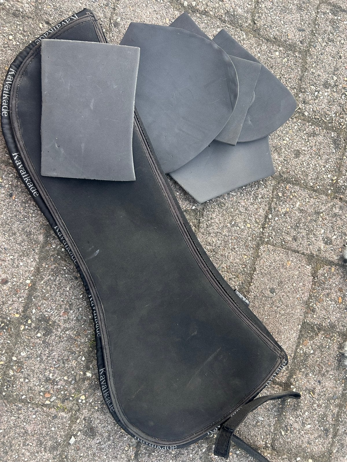 Kavalkade zadelonderlegger met inzetstukken, Full (L), Ophalen of Verzenden