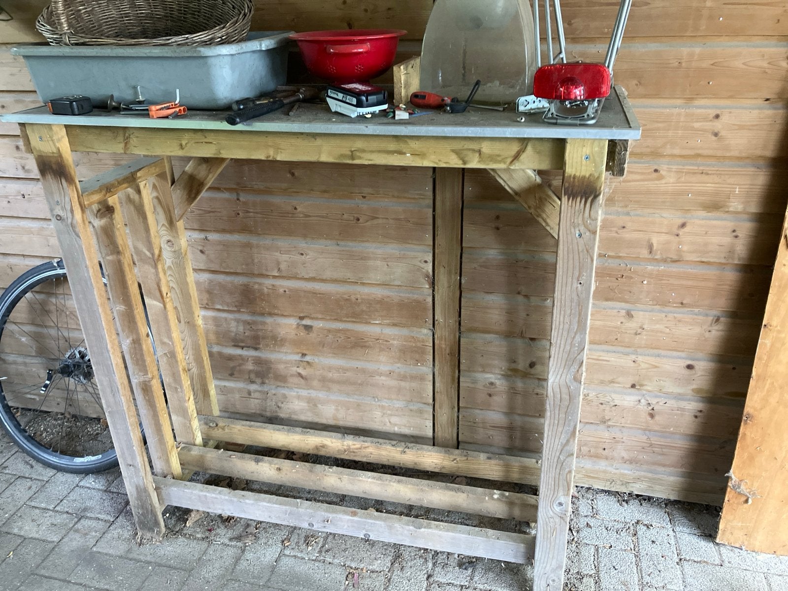 Houthok voor brandhout - Net en droog, Tuin en Terras, Haardhout, Minder dan 3 m³, Ophalen