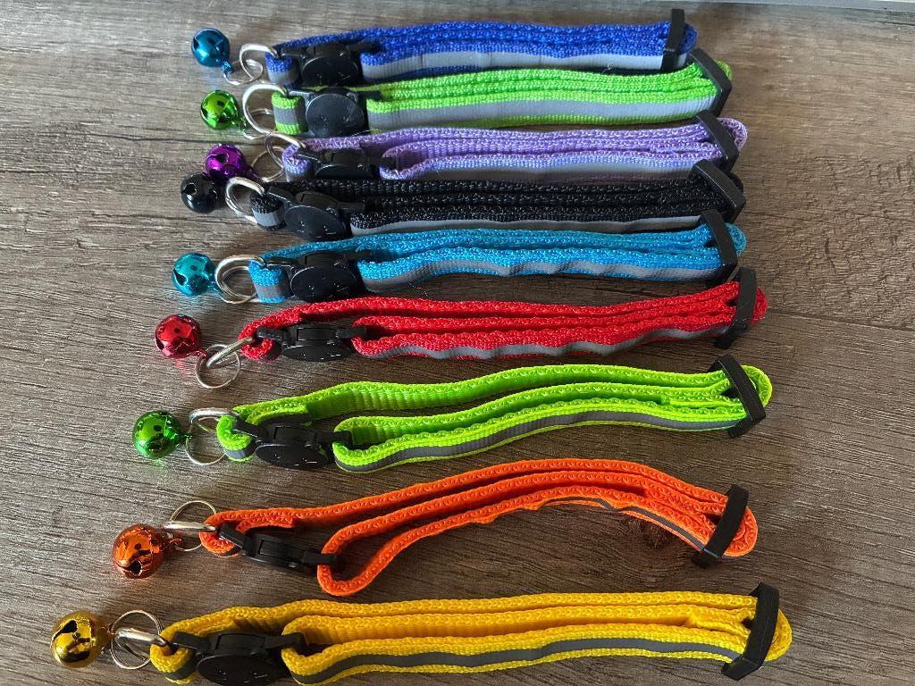 nieuwe kattenbandjes diverse kleuren, Ophalen of Verzenden, Nieuw